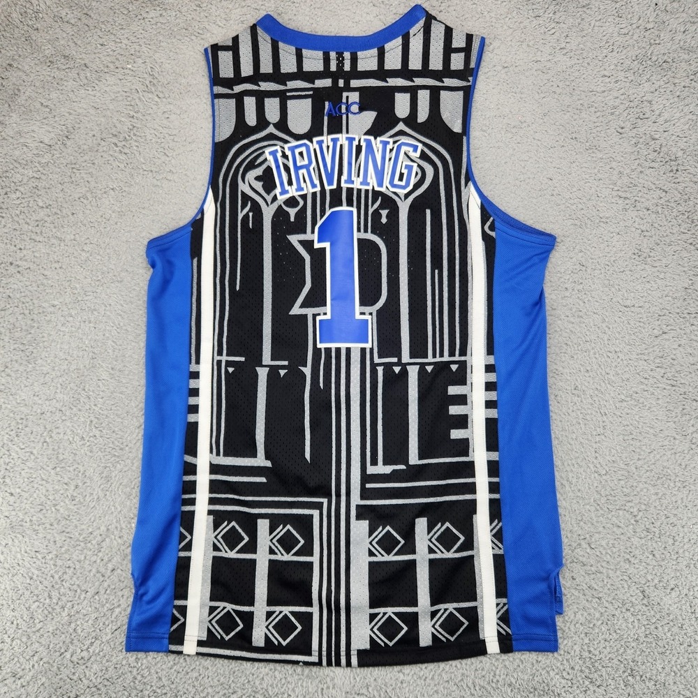 Kyrie Irving Duke University Blue Devils ACC Black Basketball Jersey Mens M